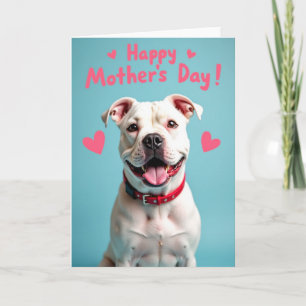 Azure Canine Mothers Day Card