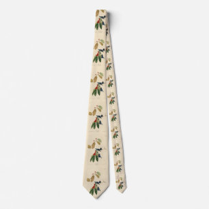 Azure (Cerulean) Warbler, Audubon Birds of America Tie