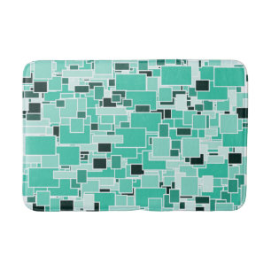 Azure Chaos Bath Mat
