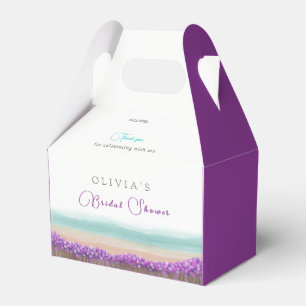 Azure Coast in Bloom Bridal Shower Favour Box