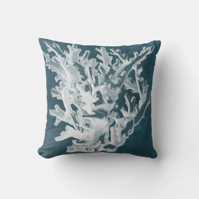 Azure Coral I Cushion (Front)