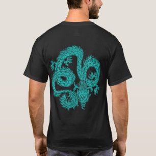 Azure Dragon Streetwear Back Print Tee