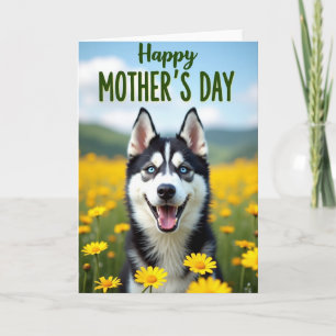 Azure Eyes Mothers Day Card