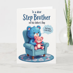 Azure Fathers Day Hug Card