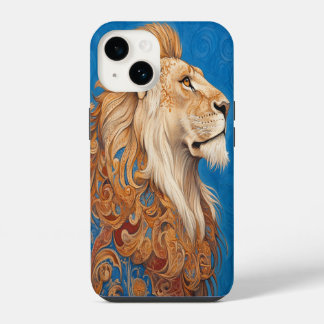 🦁 🔵 Azure King iPhone 14 Case