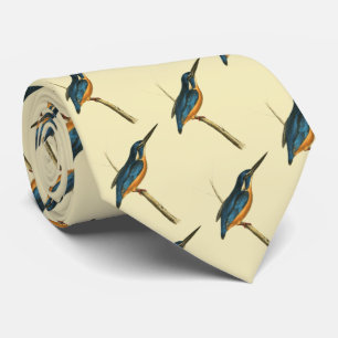 Azure Kingfisher Tie