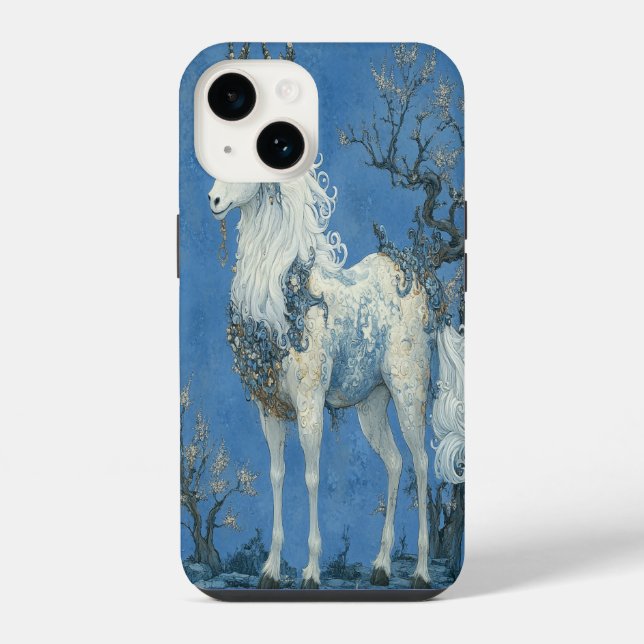 🦄 Azure Kirin iPhone Case (Back)