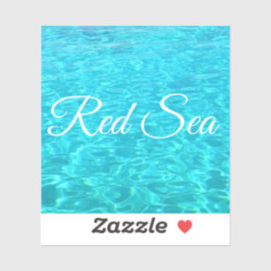 Azure lagoon in Red sea