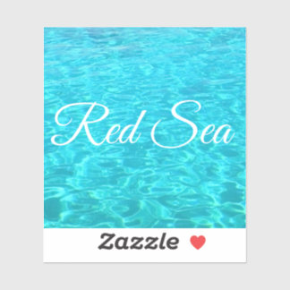 Azure lagoon in Red sea