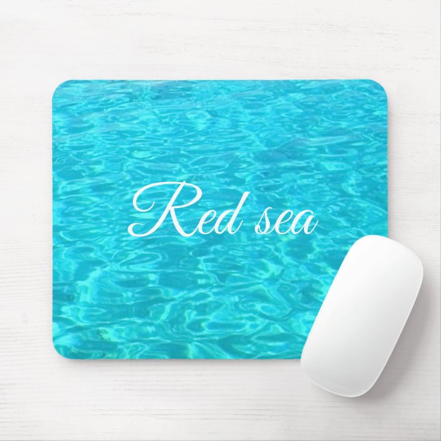 Azure lagoon of Red sea Mouse Pad (With Mouse)