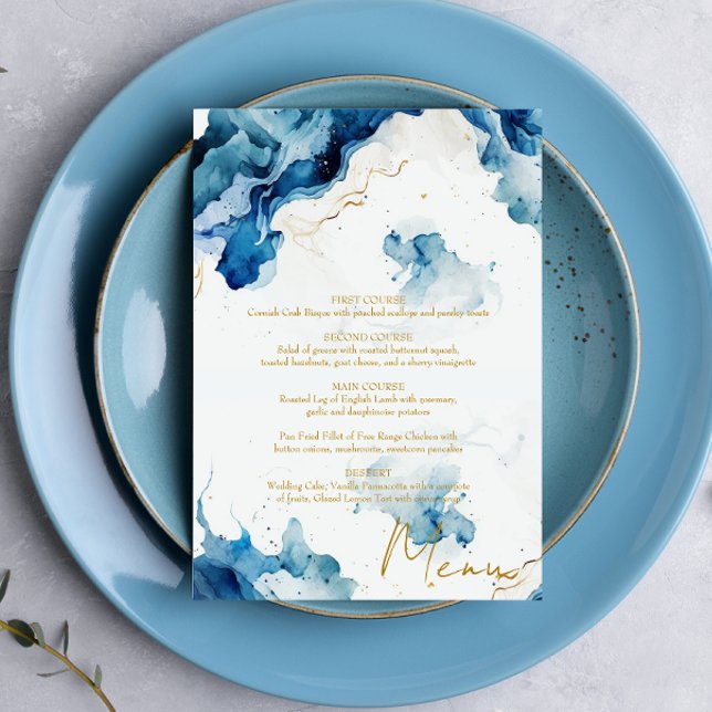 AZURE Marble Dreams Gala Menu (Creator Uploaded)