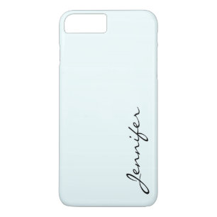 Azure mist colour background iPhone 8 plus/7 plus case