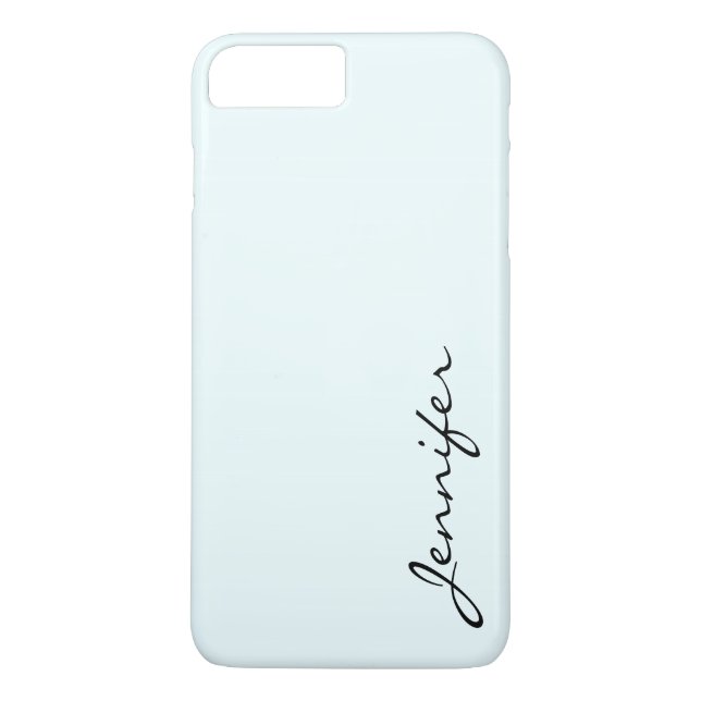 Azure mist colour background Case-Mate iPhone case (Back)