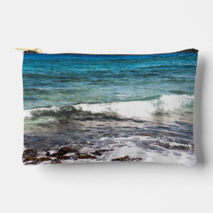 Azure Ocean Accessory Pouch