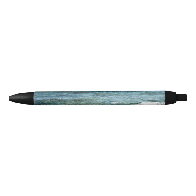 Azure Ocean  Black Ink Pen (Front)