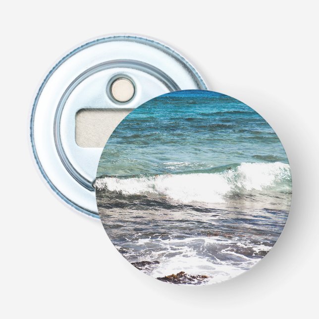 Azure Ocean  Bottle Opener (Front)