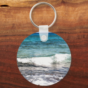 Azure Ocean Key Ring