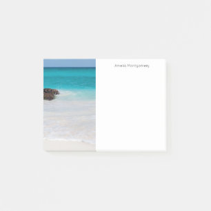 Azure Ocean Sandy Beach Photo Post-it Notes