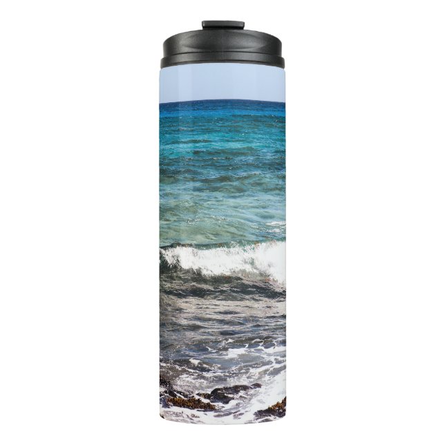 Azure Ocean  Thermal Tumbler (Front)