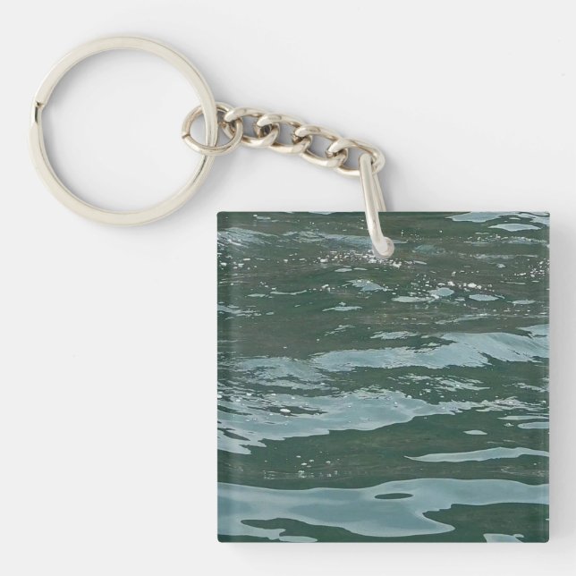 Azure Oceans  Key Ring (Front)