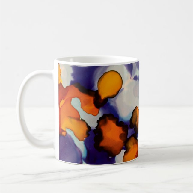 Azure Pumpkin Coffee Mug (Left)