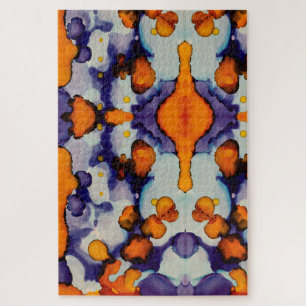 Azure Pumpkin Jigsaw Puzzle