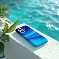Azure Shift - Dynamic Blue Wave Gradient