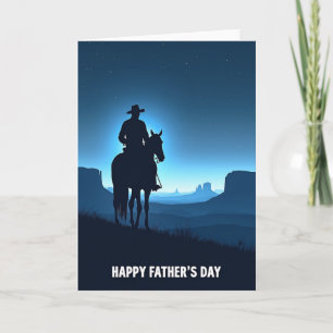 Azure Sky Fathers Day View Card