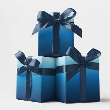 Azure Sky to Ocean Blue Ombre