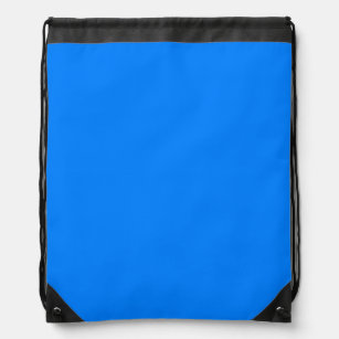Azure (solid colour)  drawstring bag
