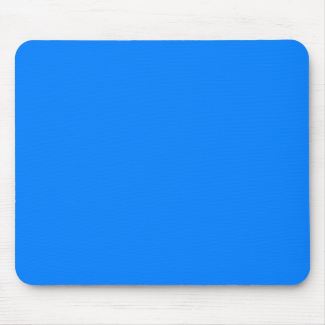 Azure (solid colour)  mouse pad (Front)