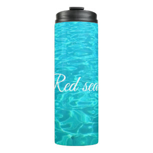 Azure surface water of Red Sea in Egypt Thermal Tumbler