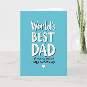 Azure Sweet Fathers Day Card