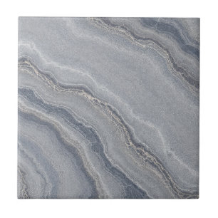 Azure Veil Marble Ceramic Tile