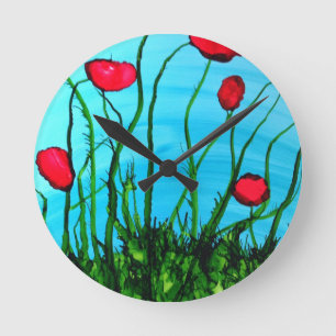 Azure Wall Clock