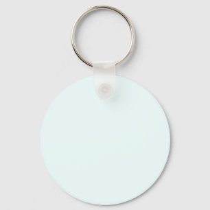 Azure (X11/web colour) (solid colour) Key Ring
