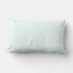 Azure (X11/web colour) (solid colour) Lumbar Cushion