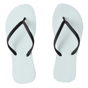 Azure (X11/web colour) (solid colour) Thongs