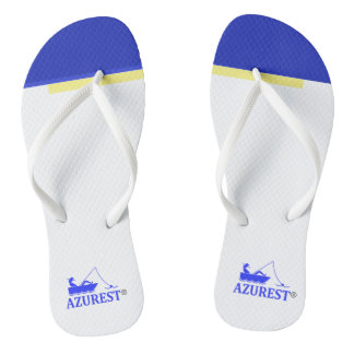 AZUREST logo flip-flops Thongs