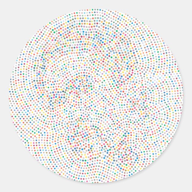 B01 CLASSIC ROUND STICKER (Front)