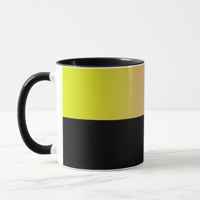 B04 - Mug with Yellow Purple Gradient (Left)