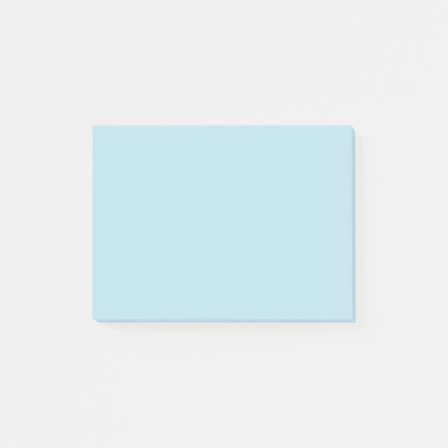 B06 Light Blue Colour Post-it Notes (Front)