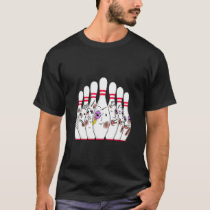 B0wling Bruised B0wling Pins B0wler T-Shirt