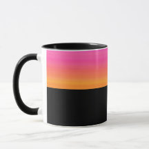 B11 - Mug with Yellow Purple Gradient