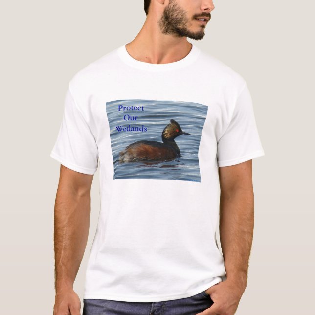 B13 Eared Grebe T-Shirt (Front)