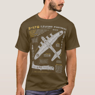 B17 Flying Fortress  (2)  T-Shirt