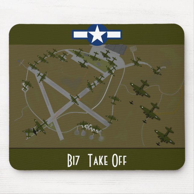 B17 Take Off Mouse Pad (Front)