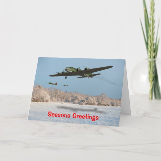 B17F Christmas Card (Front)