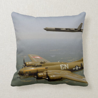 B17G and B52H in Flight Cushion