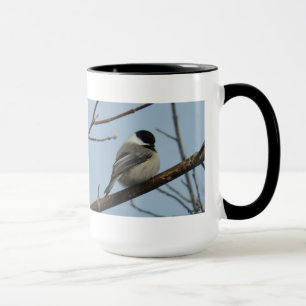 B21 Black Capped Chickadee Mug